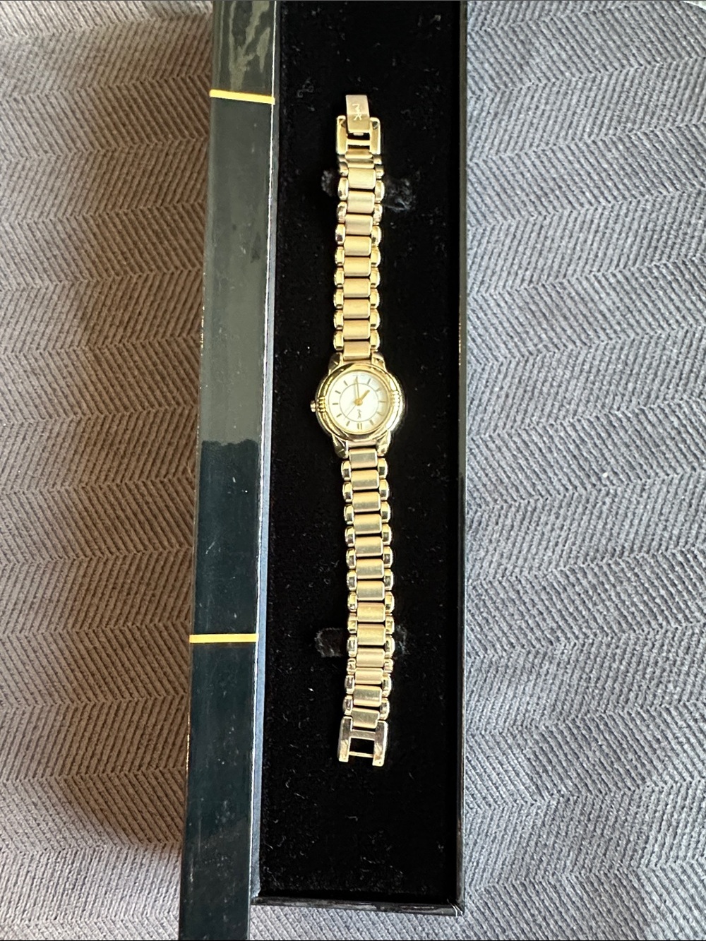 YSL Gold Tone Women's Bracelet Watch